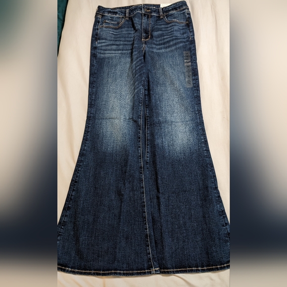 SOLD American Eagle Festival Flare Ultra Flare Jeans sz 14 NEW NWT Super Flare - Picture 3 of 8